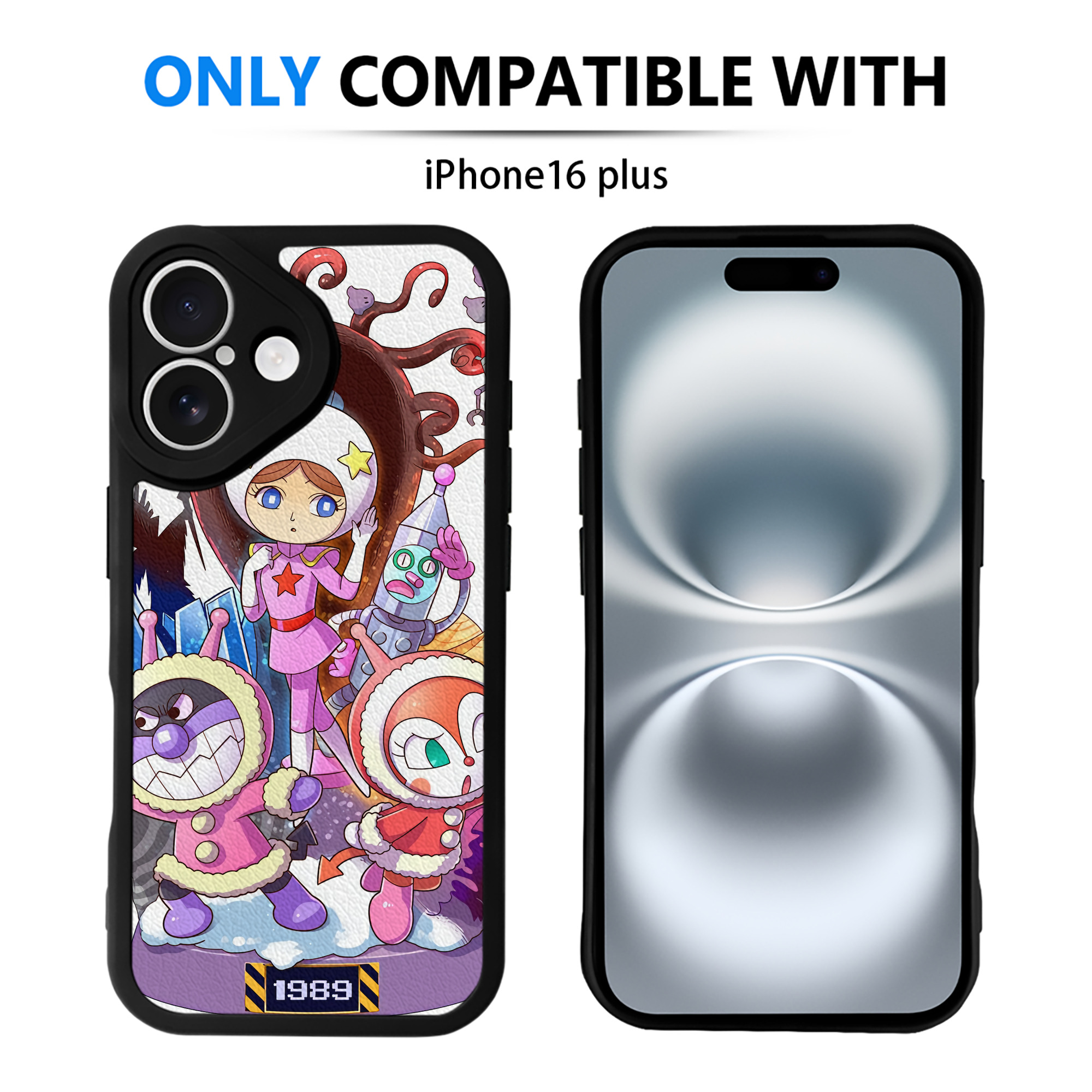 （画像用） アンパンマン Anpanman 【iPhone 16シリーズ対応】シリコンスマホケース（レザー調） 材質：シリコン